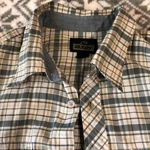 Men’s short sleeve button up!